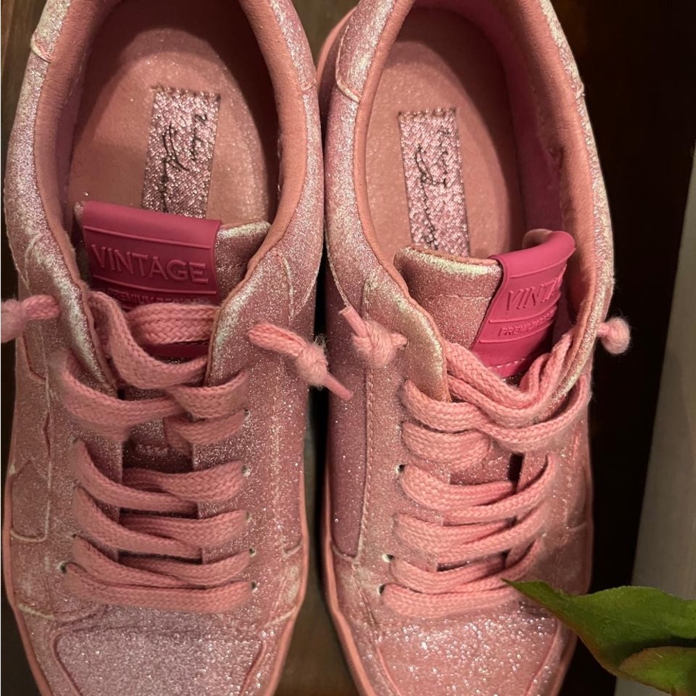 Vintage Havana Glitter Pink Sneakers - Picture 4 of 4